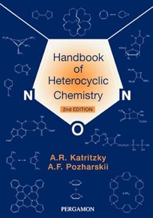 handbook of heterocyclic chemistry 2nd edition alan r. katritzky, a.f pozharskii, christopher a. ramsden