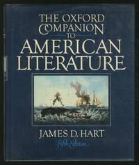 the oxford companion to american literature 5th edition hart, james d 0195030745, 9780195030747