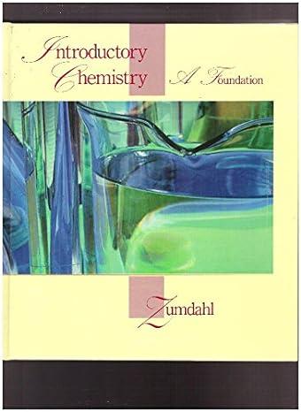 introductory chemistry a foundation 1st edition steven s zumdahl 0669220094, 978-0669220094