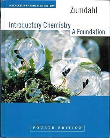 introductory chemistry a foundation 4th edition steven s. zumdahl 0395955408, 978-0395955406