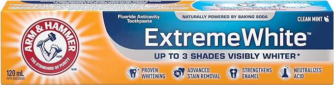 arm and hammer extreme white toothpaste 120-ml  arm and hammer b01h4vs1d0