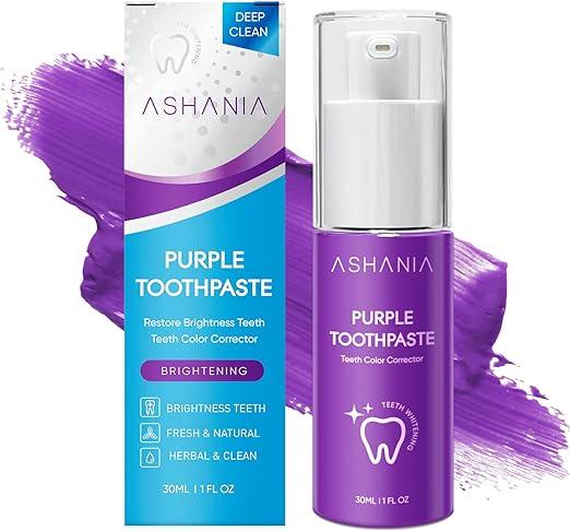 ashania purple toothpaste for teeth whitening  ashania ?b0c1cp4ml8