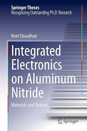 integrated electronics on aluminum nitride materials and devices 1st edition reet chaudhuri 3031171985,