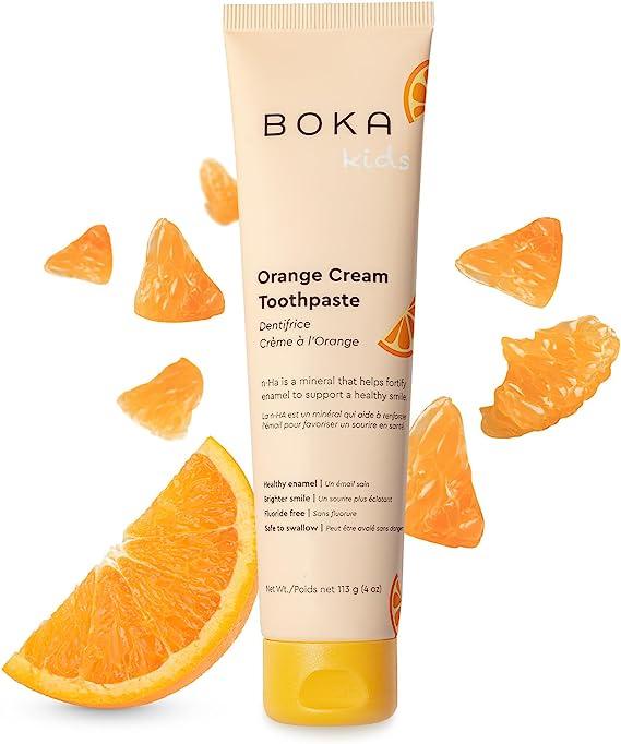 boka orange cream natural toothpaste nano-hydroxyapatite  boka ?b09xsnnmpc