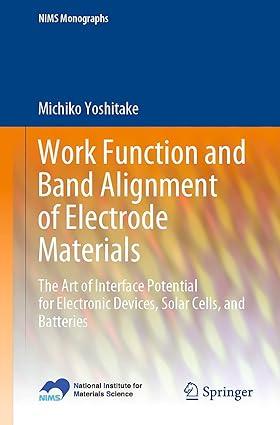 work function and band alignment of electrode materials the art of interface potential for electronic devices