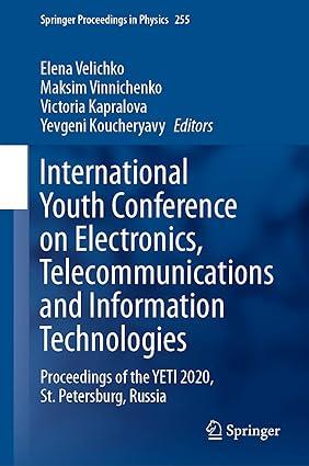 international youth conference on electronics telecommunications and information technologies proceedings of