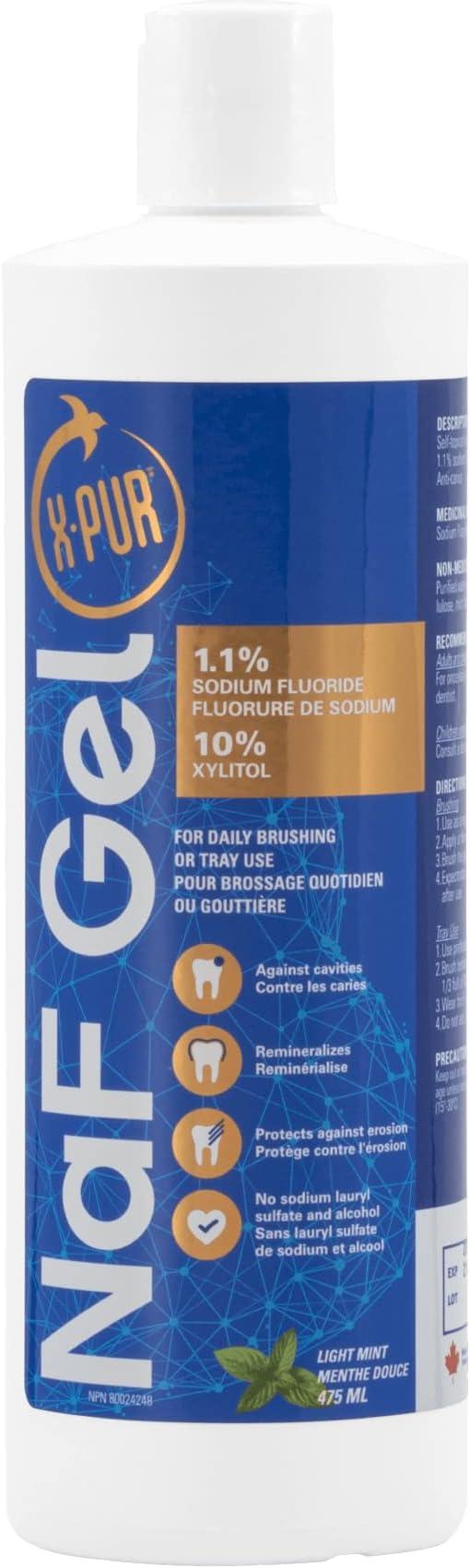 x-pur naf gel high strength fluoride gel toothpaste with 10 percent xylitol  x-pur ?b08p3wylc1