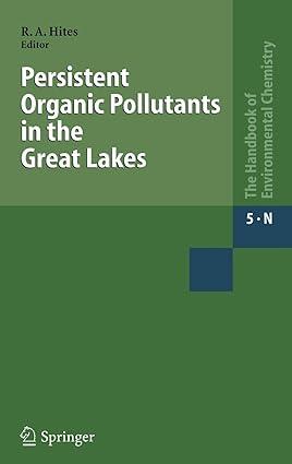 persistent organic pollutants in the great lakes the handbook of environmental chemistry 5 n 2006 edition
