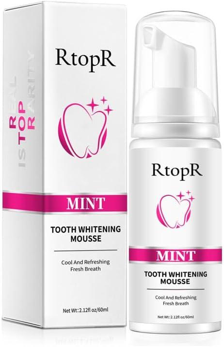 RtopR Mint Teeth Whitening Refreshing Mousse