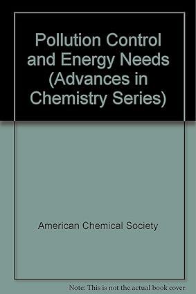 pollution control and energy needs a symposium advances in chemistry series 1st edition roderick s. jimeson,