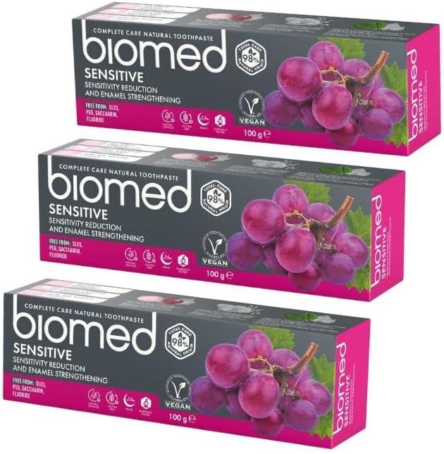 Biomed Sensitive 98 Percent Natural Toothpaste