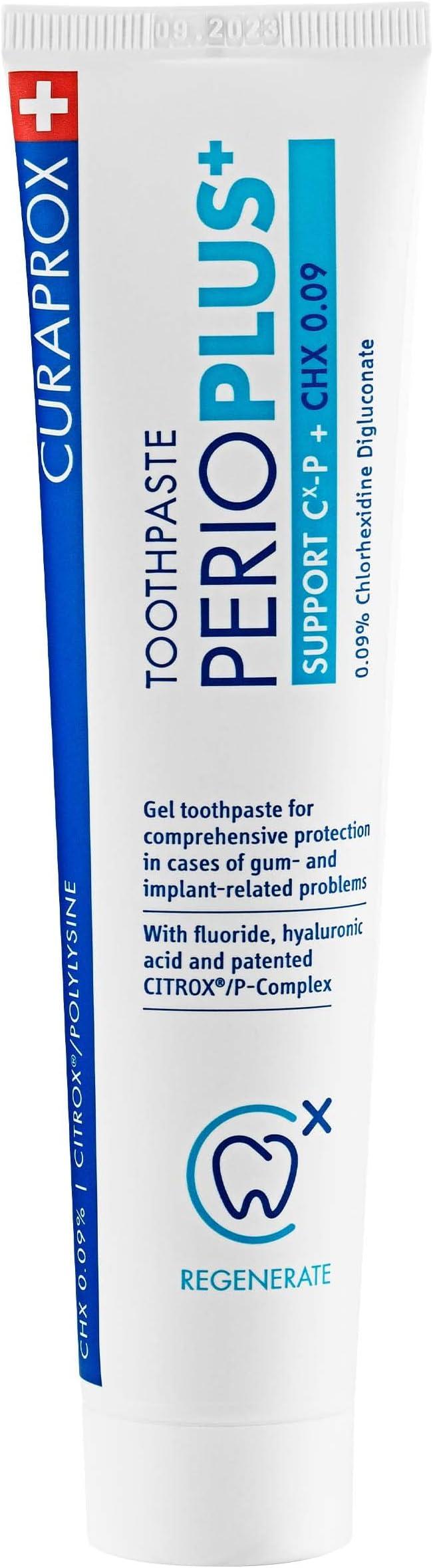 curaprox perioplus support toothpaste 75ml  curaprox b07sbypjkn