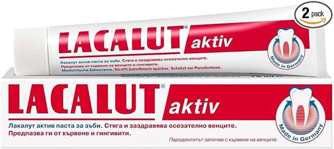 ger acl lacalut toothpaste aktiv 2 x 75ml by ger  ger b01lmnfia0