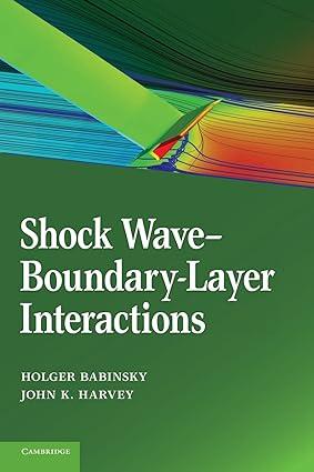 shock wave boundary layer interactions 1st edition holger babinsky, john k. harvey 0521848520, 978-0521848527