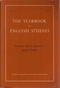 the yearbook of english studies literature and its audience i 1st edition hunter, g. k. ; rawson, c. j