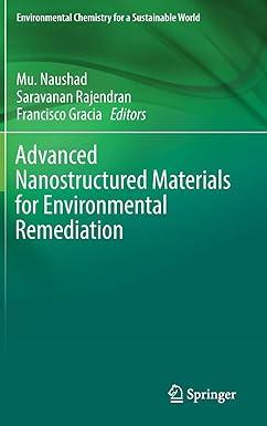 advanced nanostructured materials for environmental remediation environmental chemistry for a sustainable