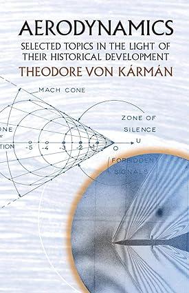 aerodynamics selected topics in the light of their historical development 1st edition theodore von karman