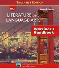 literature and language arts 2nd course 1st edition rinehart and winston holt 0030992281, 9780030992285