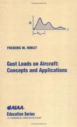 gust loads on aircraft concepts and applications 1st edition frederic m hoblit, lockheed company f hoblit