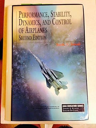performance stability dynamics and control of airplanes 2nd edition b. pamadi 1563475839, 978-1563475832