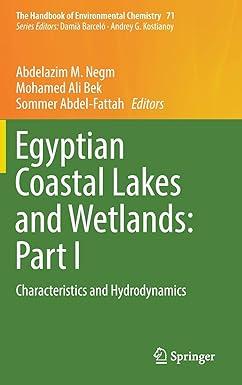 egyptian coastal lakes and wetlands part i characteristics and hydrodynamics the handbook of environmental