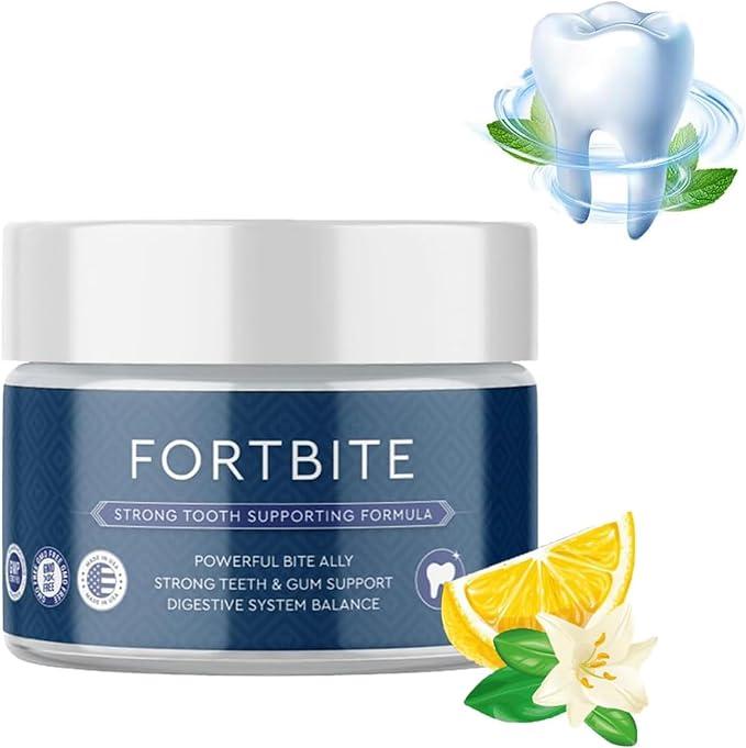 fortbite tooth powder fortbite remineralizing tooth powder  fortbite b0cg37ppjd