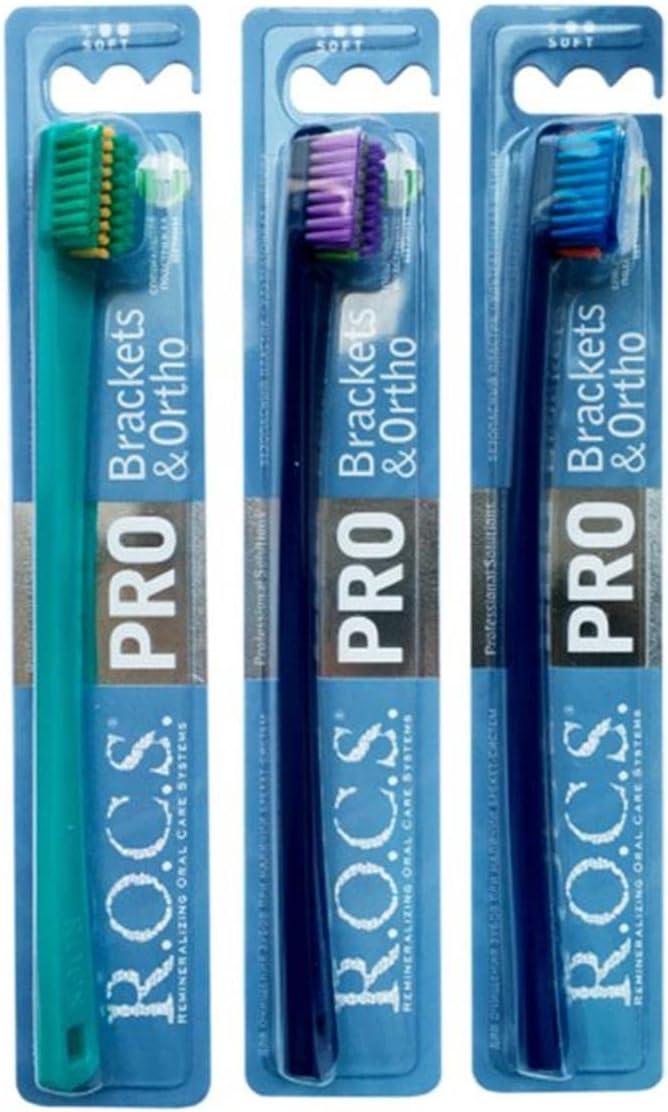 r.o.c.s. pro brackets and ortho toothbrush  r.o.c.s. b07hrzk7y6
