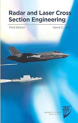 radar and laser cross section engineering 3rd edition david c. jenn 1624105637, 978-1624105630