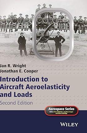 introduction to aircraft aeroelasticity and loads 2nd edition jan r. wright, jonathan edward cooper