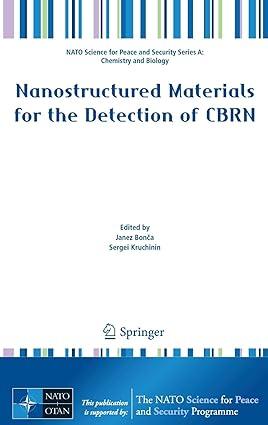 nanostructured materials for the detection of cbrn 2018 edition janez bonča, sergei kruchinin 9402413030,
