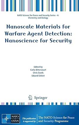 nanoscale materials for warfare agent detection nanoscience for security 2019 edition carla bittencourt,