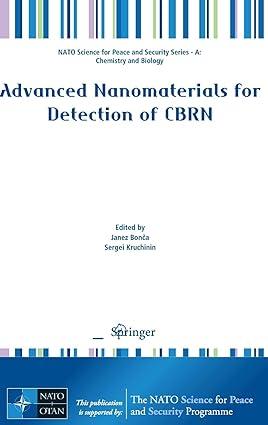 advanced nanomaterials for detection of cbrn 2020 edition janez bon?a, sergei kruchinin 9402420290,