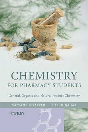 chemistry for pharmacy students general organic and natural product chemistry 1st edition professor satyajit