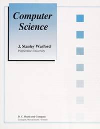 computer science 1st edition warford, j. stanley 0669144754, 9780669144758