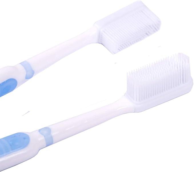 ‎cool and fresh silicone bristles toothbrush effective manual 2 pack  ‎cool & fresh b07jdk1qd5
