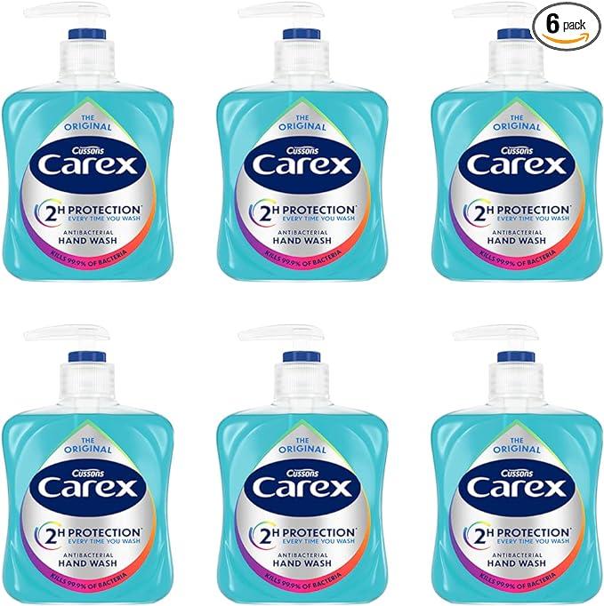 carex original antibacterial hand wash  carex b00469yjt4