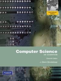 computer science an overview 11th edition brookshear, j. glenn 0273751395, 9780273751397