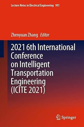 2021-6th International Conference On Intelligent Transportation Engineering ICITE 2021