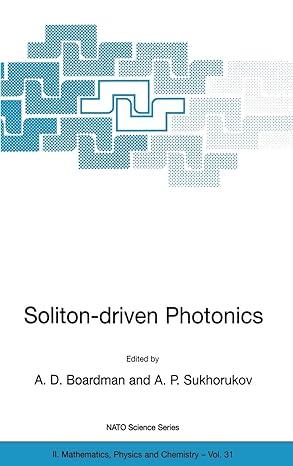 Soliton Driven Photonics