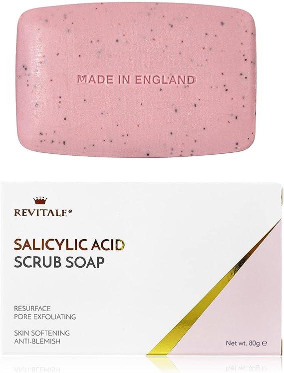 revitale salicylic acid scrub soap pore exfoliating softening skin anti-blemish  revitale ?b06xw6gcd6