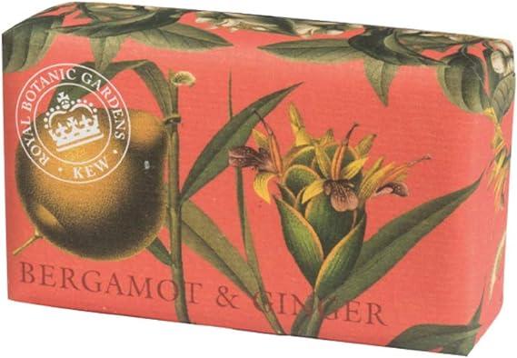 the english soap company royal botanical gardens ginger shea butter soap 240g  the english soap company