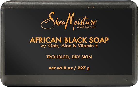 shea moisture organic african black soap bar with shea butter 8oz  shea moisture ?b005c2n8ic