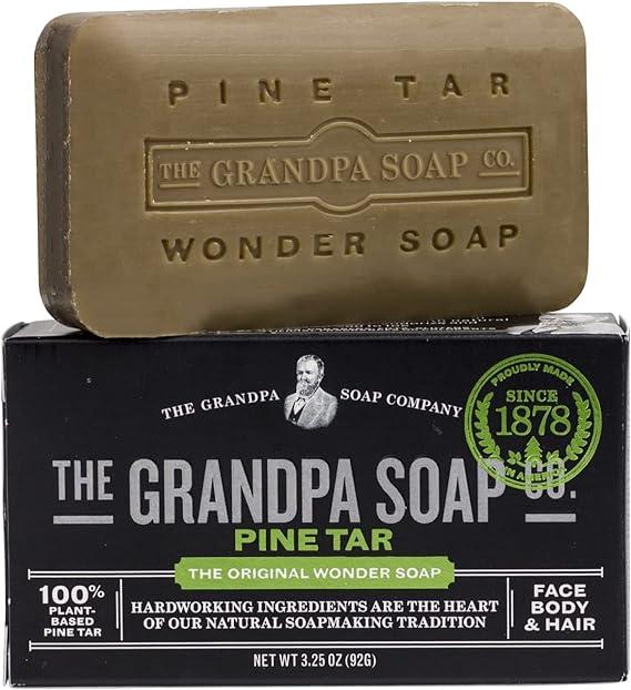 grandpas pine tar soap 92 g  grandpa's ?b0001to3na