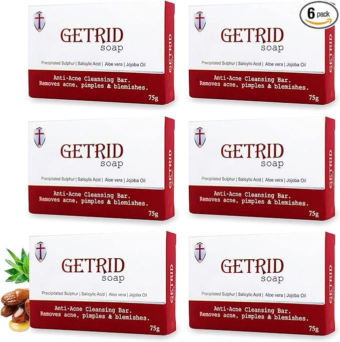 getrid astringent face and body soap for oily skin pack of 6  getrid b08m3fj285