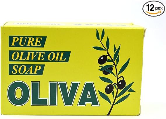 oliva olive oil soap 125g pack of 12  oliva b00v6honay