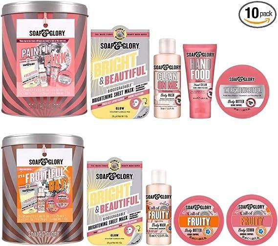 soap and glory pink and call of fruity collection pack of 2  soap and glory ?b08ncf89wx