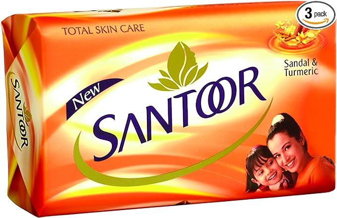 santoor sandal and turmeric soap 100g  santoor b00o30eugs
