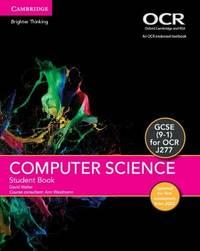 gcse computer science for ocr student book 1st edition waller, david 1108812546, 9781108812542
