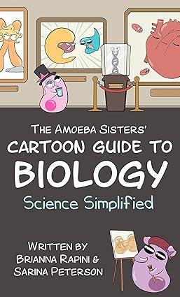 the amoeba sisters cartoon guide to biology science simplified 1st edition sarina peterson, brianna rapini