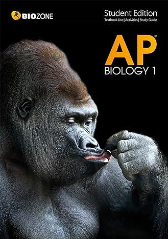 ap biology 1 2nd edition tracey greenwood, lissa bainbridge-smith, kent pryor, richard allan 978-1927309629